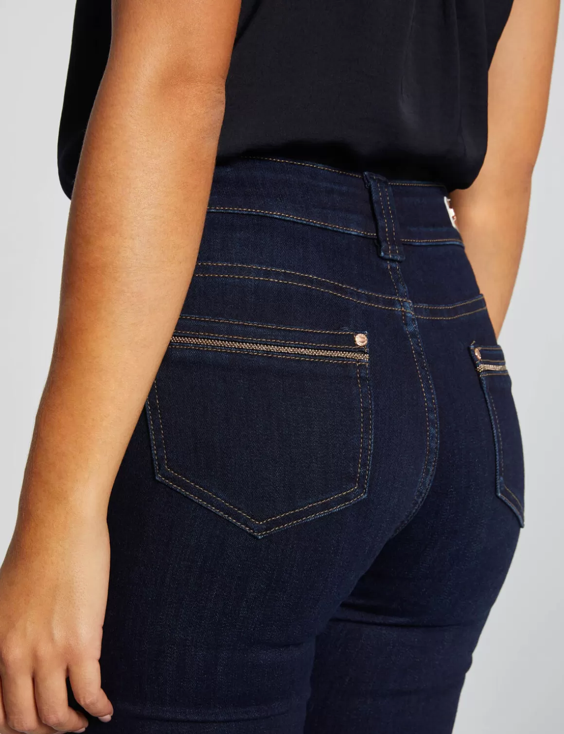 Morgan Jeans>Jeans Skinny Taille Standard Jean Stone Femme | Jean_Stone