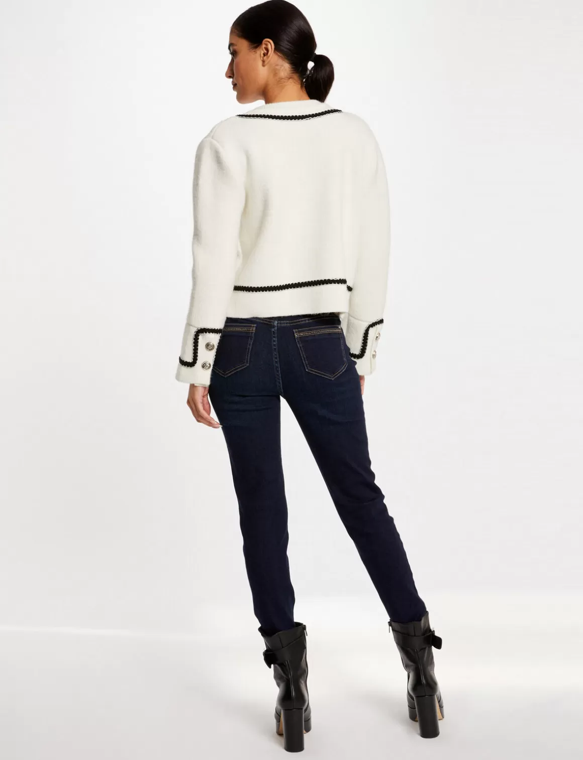 Morgan Jeans>Jeans Slim Taille Haute Jean Brut Femme | Jean_Brut