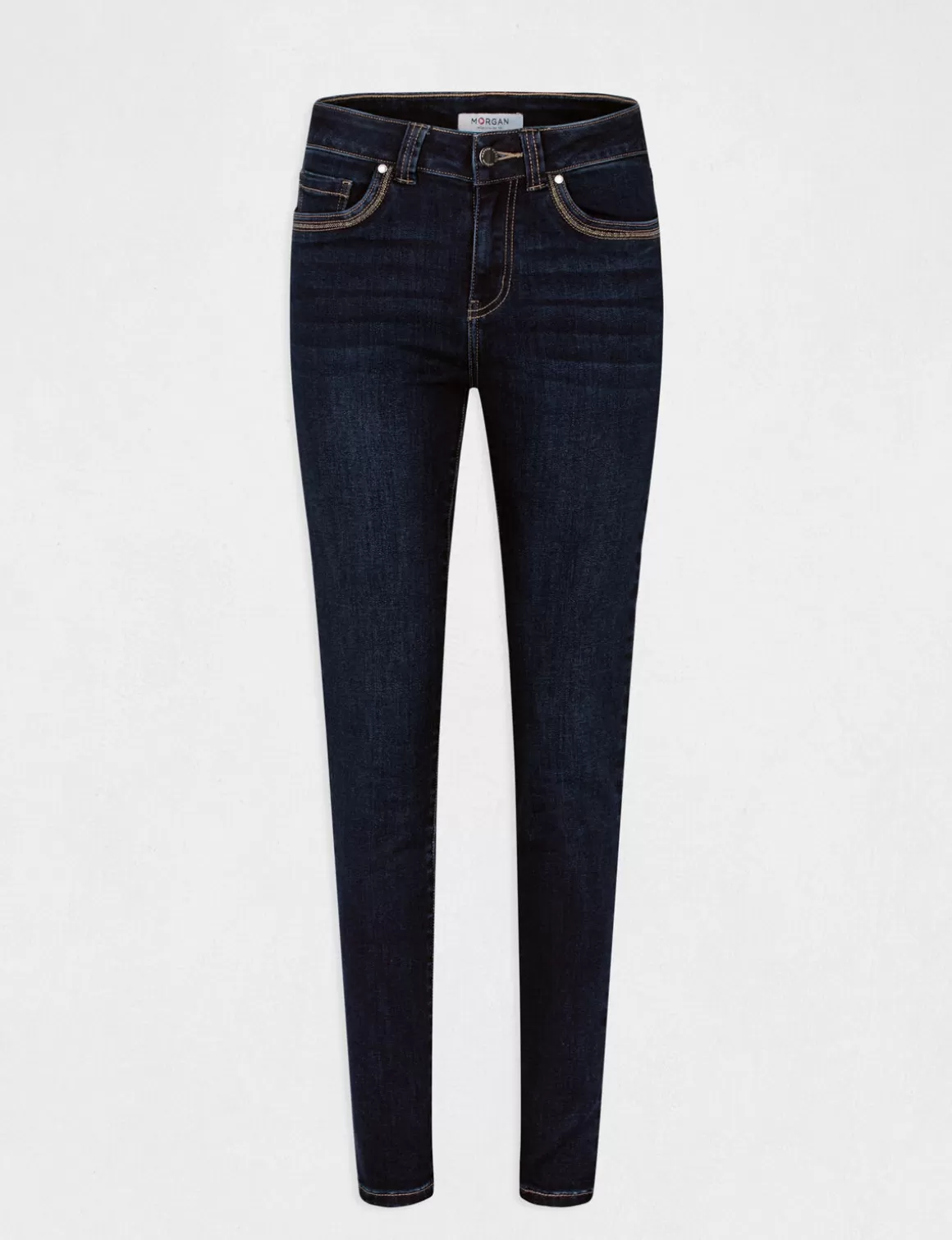 Morgan Jeans>Jeans Slim Taille Haute Jean Brut Femme | Jean_Brut