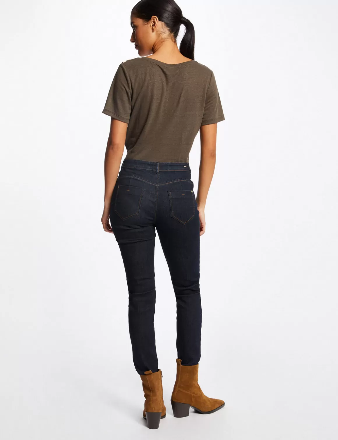 Morgan Jeans>Jeans Slim Taille Standard Jean Brut Femme | Jean_Brut