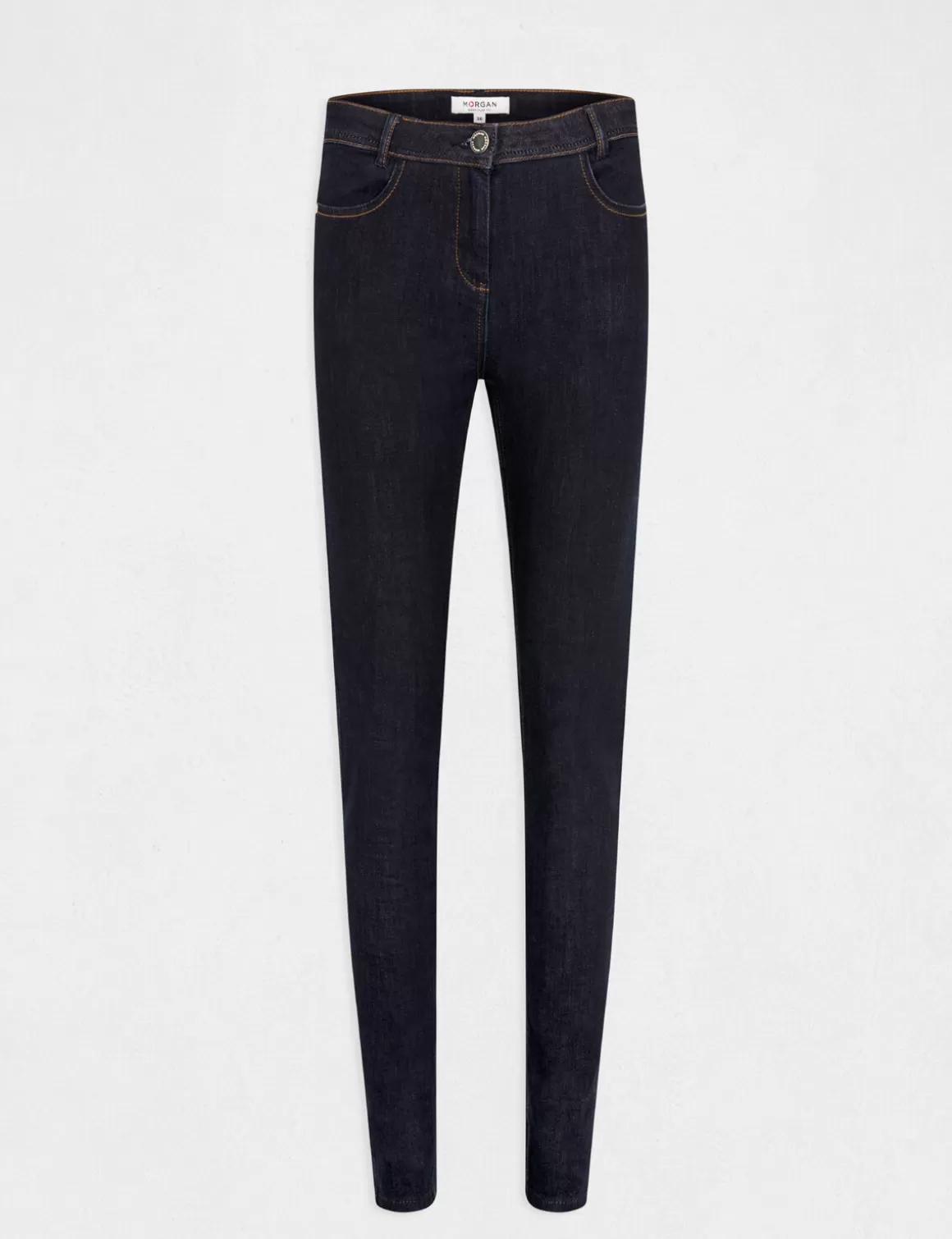 Morgan Jeans>Jeans Slim Taille Standard Jean Brut Femme | Jean_Brut