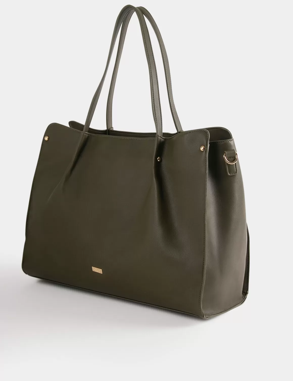 Morgan Maroquinerie>Sac Cabas Avec Detail Chaine Vert Kaki Femme | Vert_Kaki